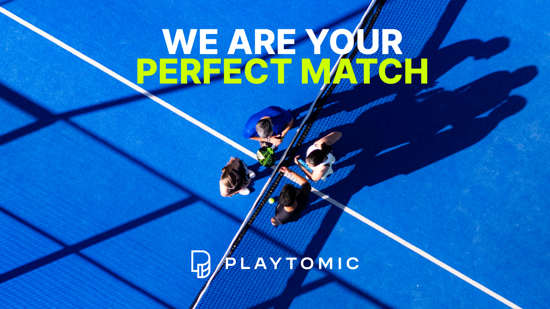 Jugadores de pádel en la red — Playtomic